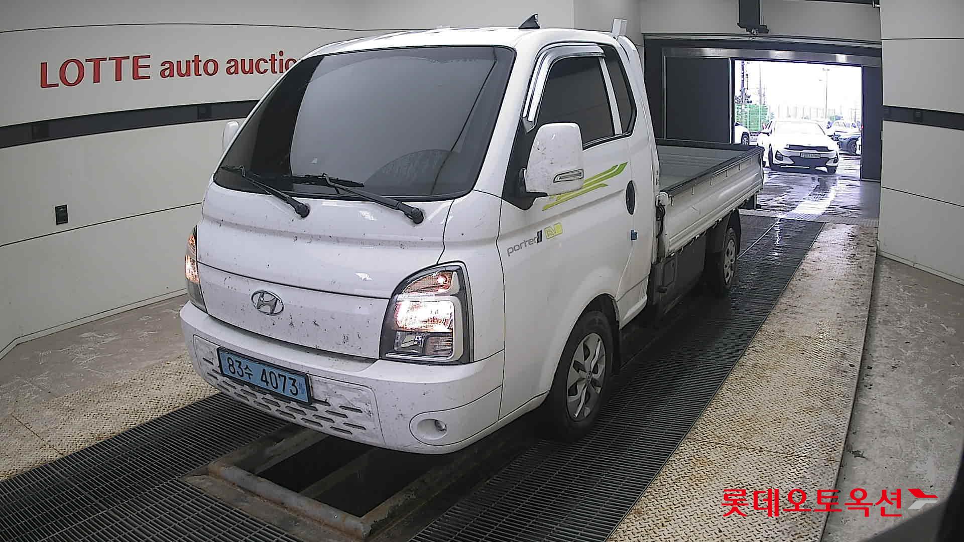 Hyundai Porter II electric 2022 Белый из Кореи