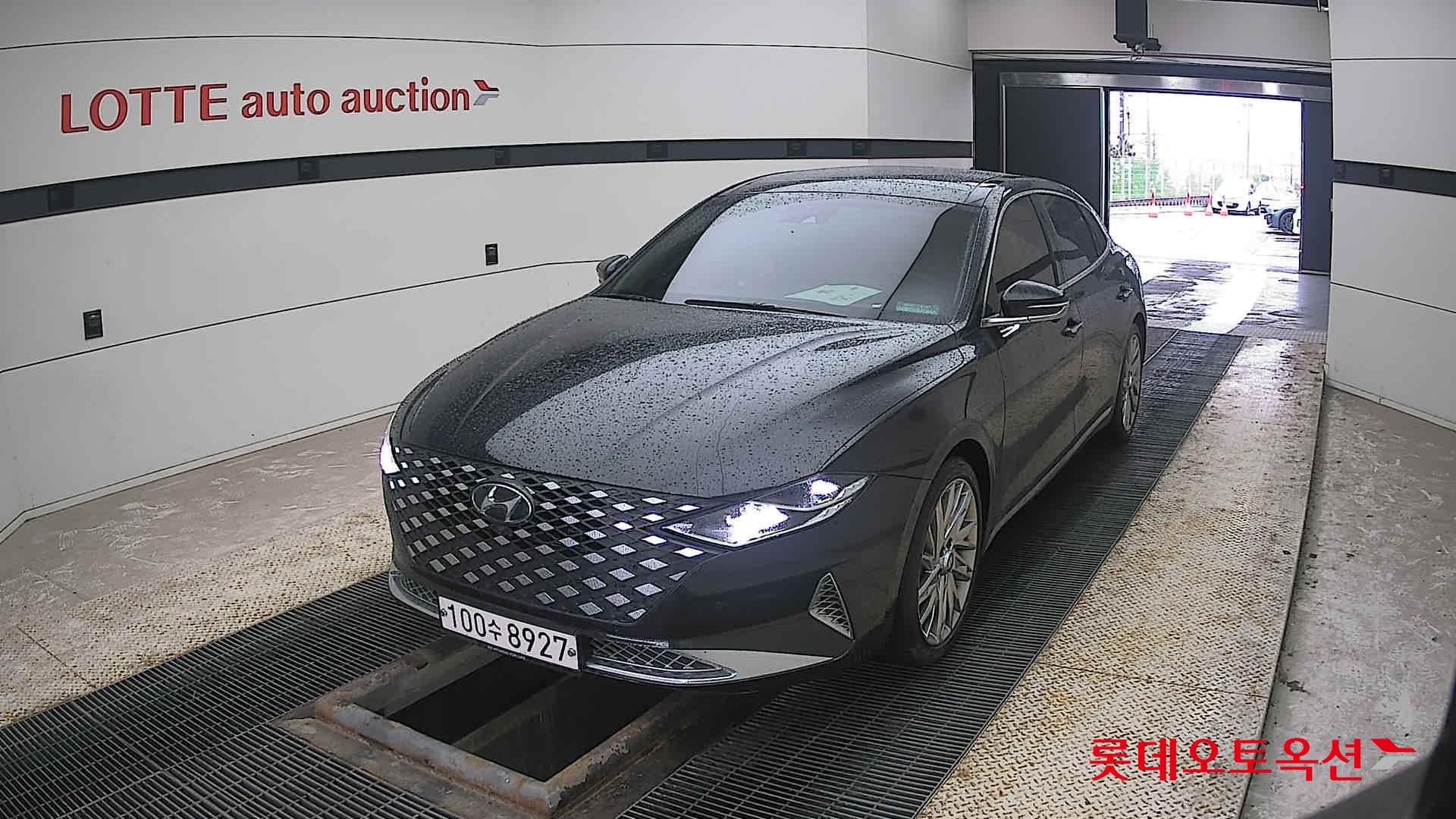 Hyundai Grandeur 2020 Черный из Кореи