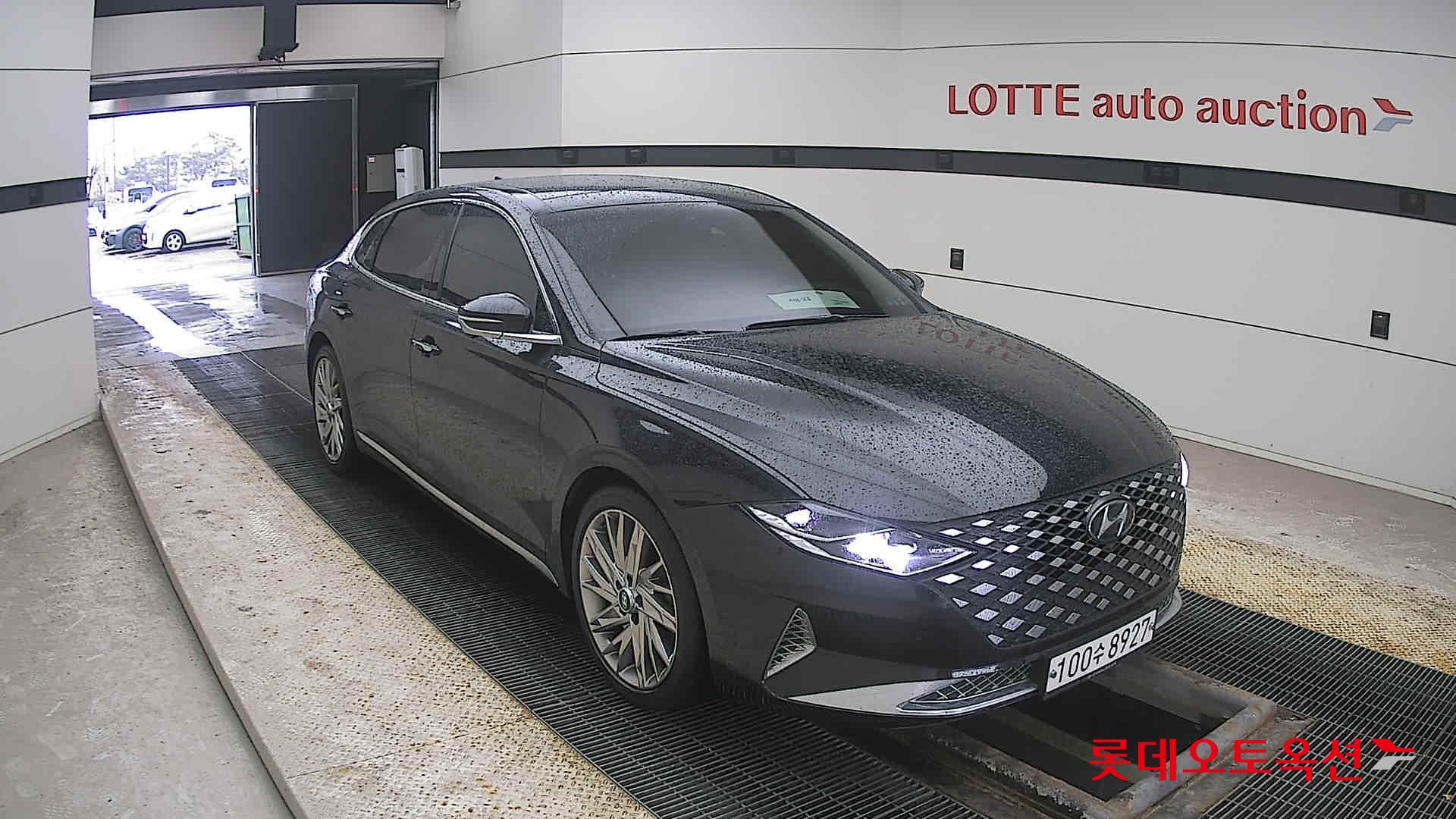 Hyundai Grandeur 2020 Черный из Кореи, фото 2