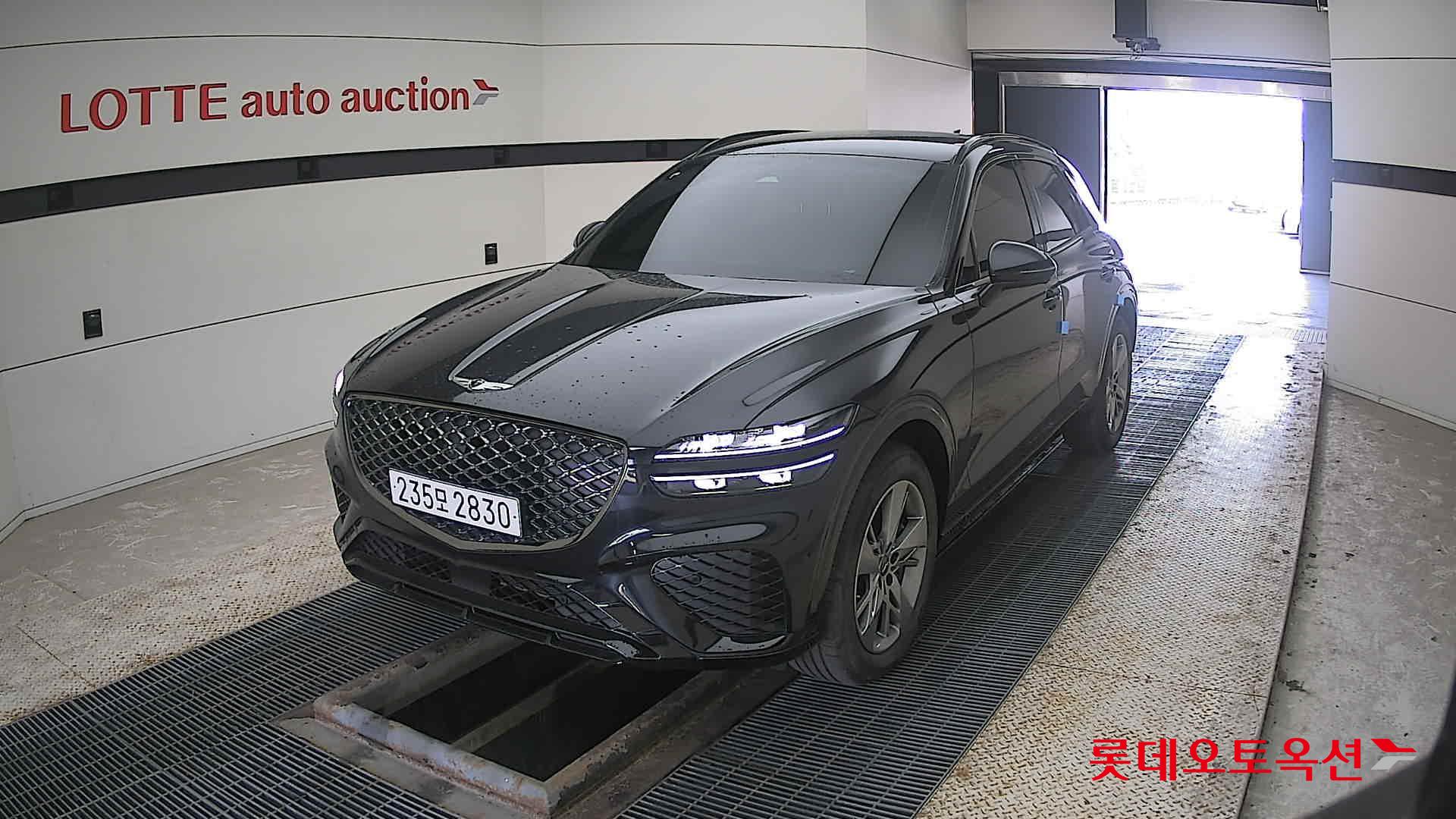 Hyundai GV70 2023 Черный из Кореи