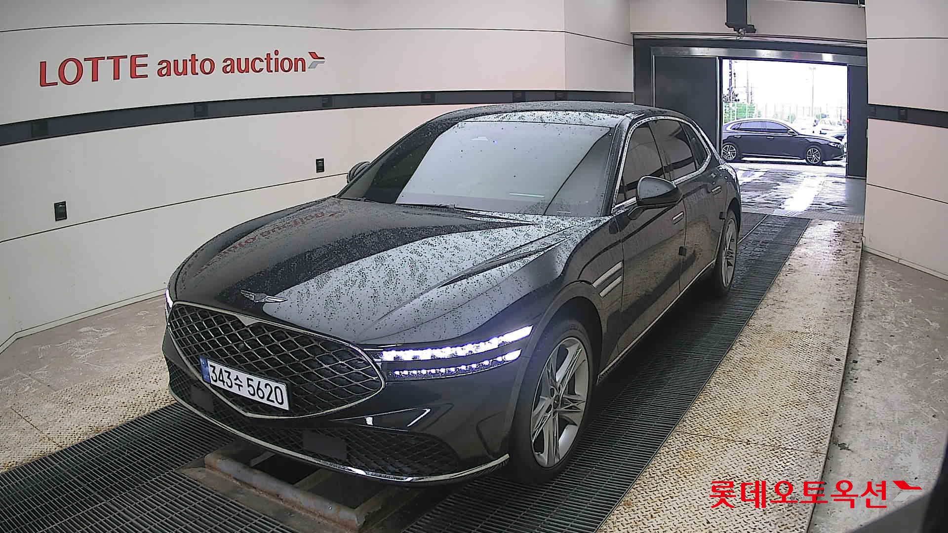 Hyundai G90 2022 Черный из Кореи