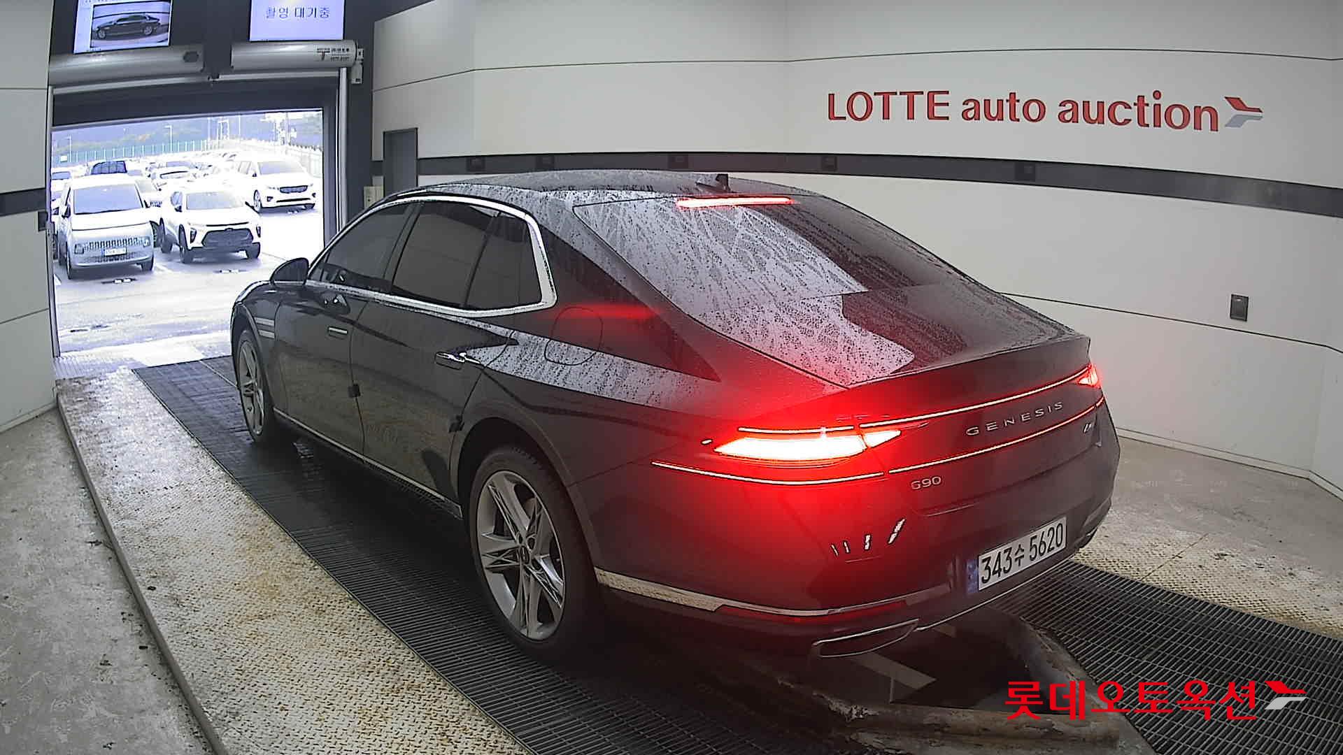 Hyundai G90 2022 Черный из Кореи, фото 6