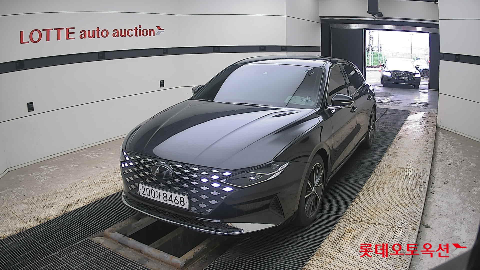 Hyundai Grandeur 2022 Черный из Кореи