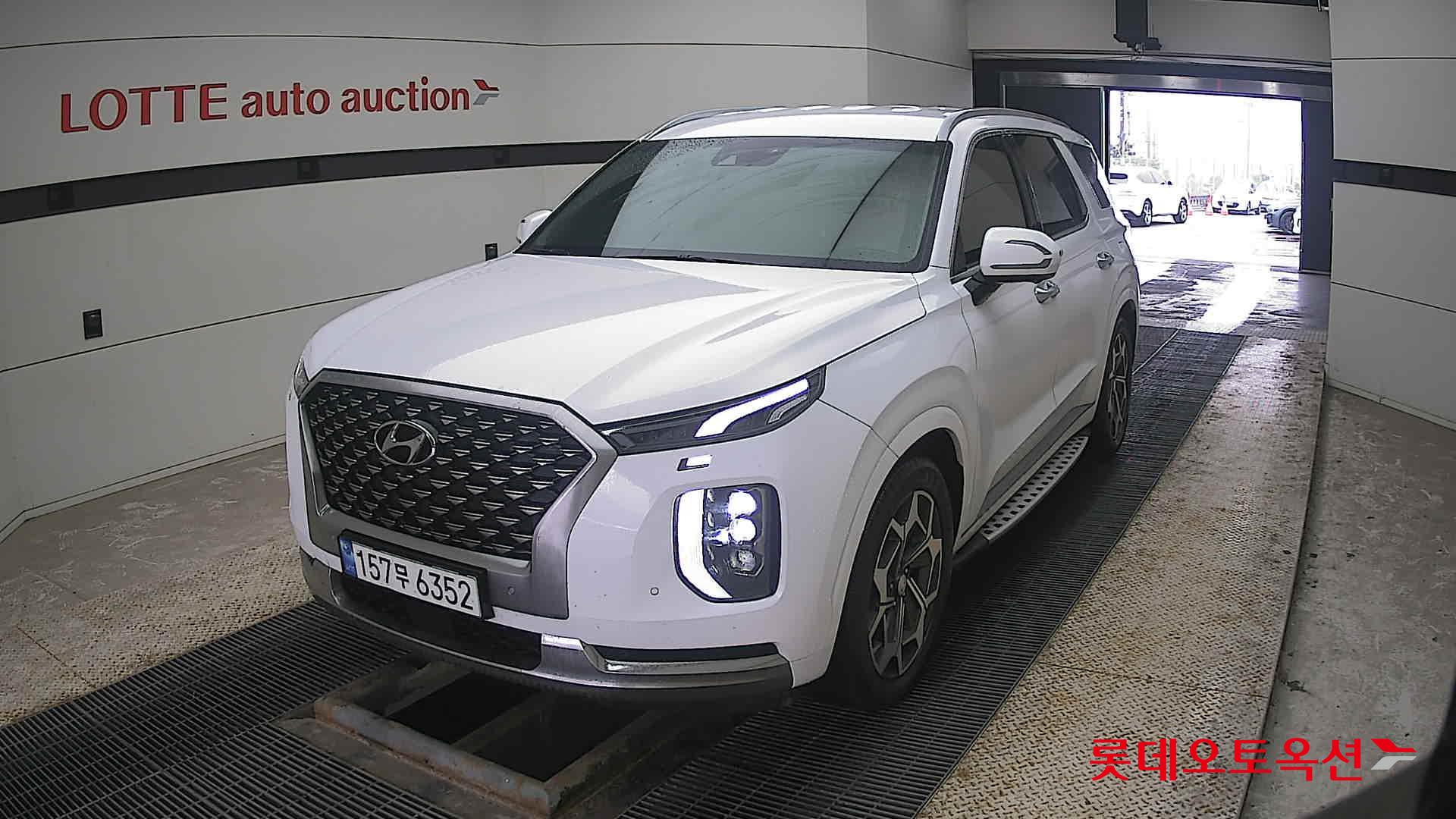 Hyundai Palisade 2022 Белый из Кореи