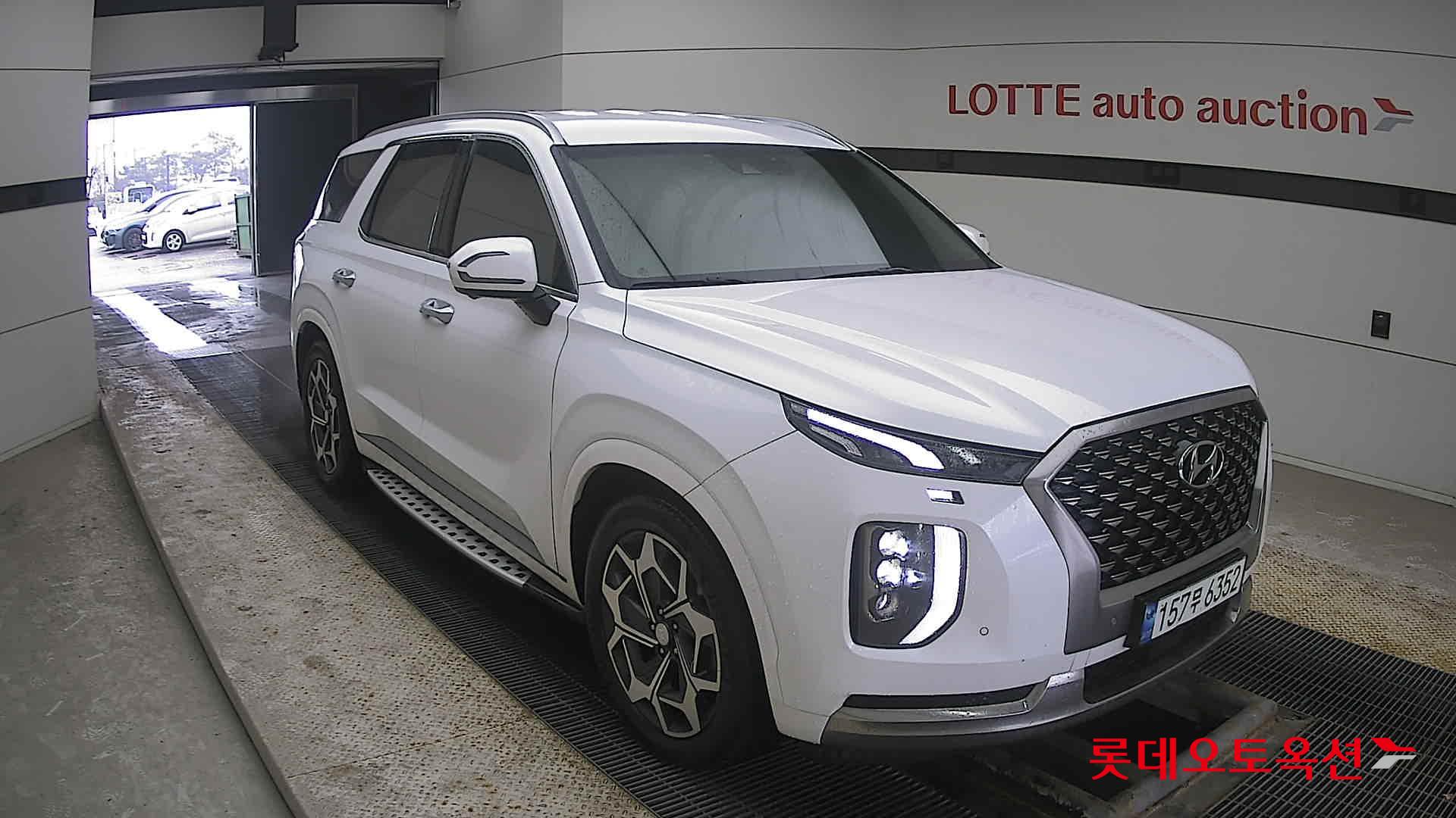 Hyundai Palisade 2022 Белый из Кореи, фото 2