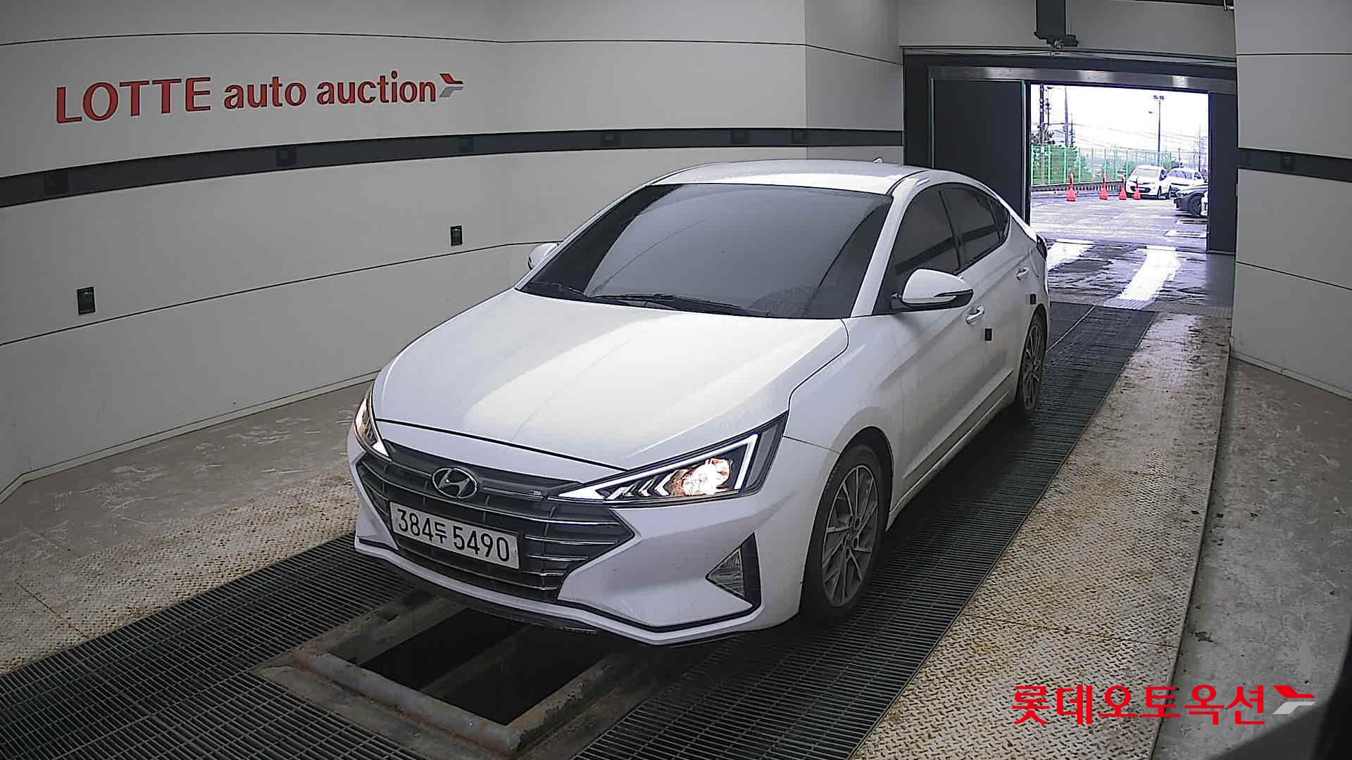 Hyundai Avante 2020 Белый из Кореи