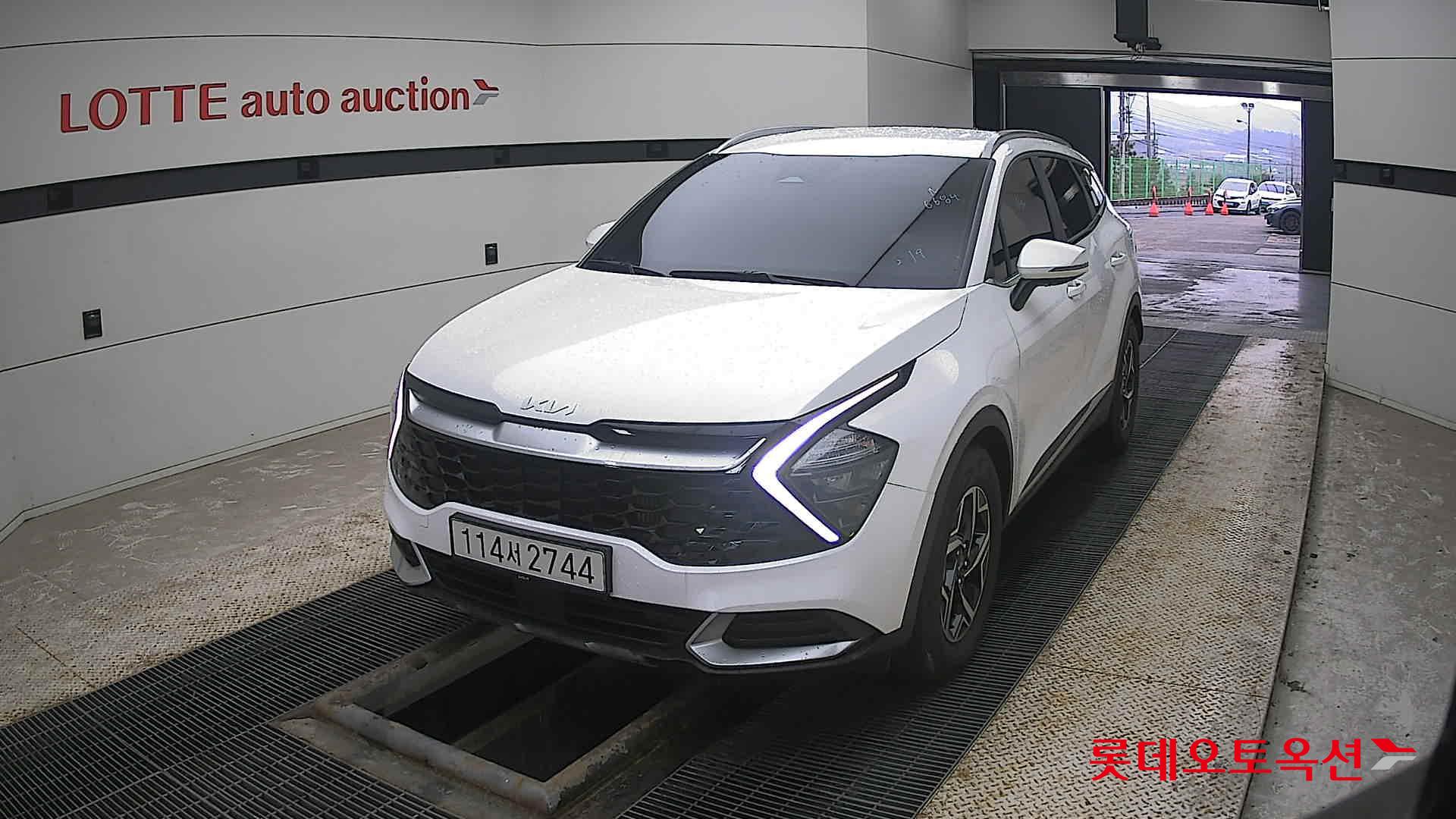 Kia Sportage 2022 Белый из Кореи