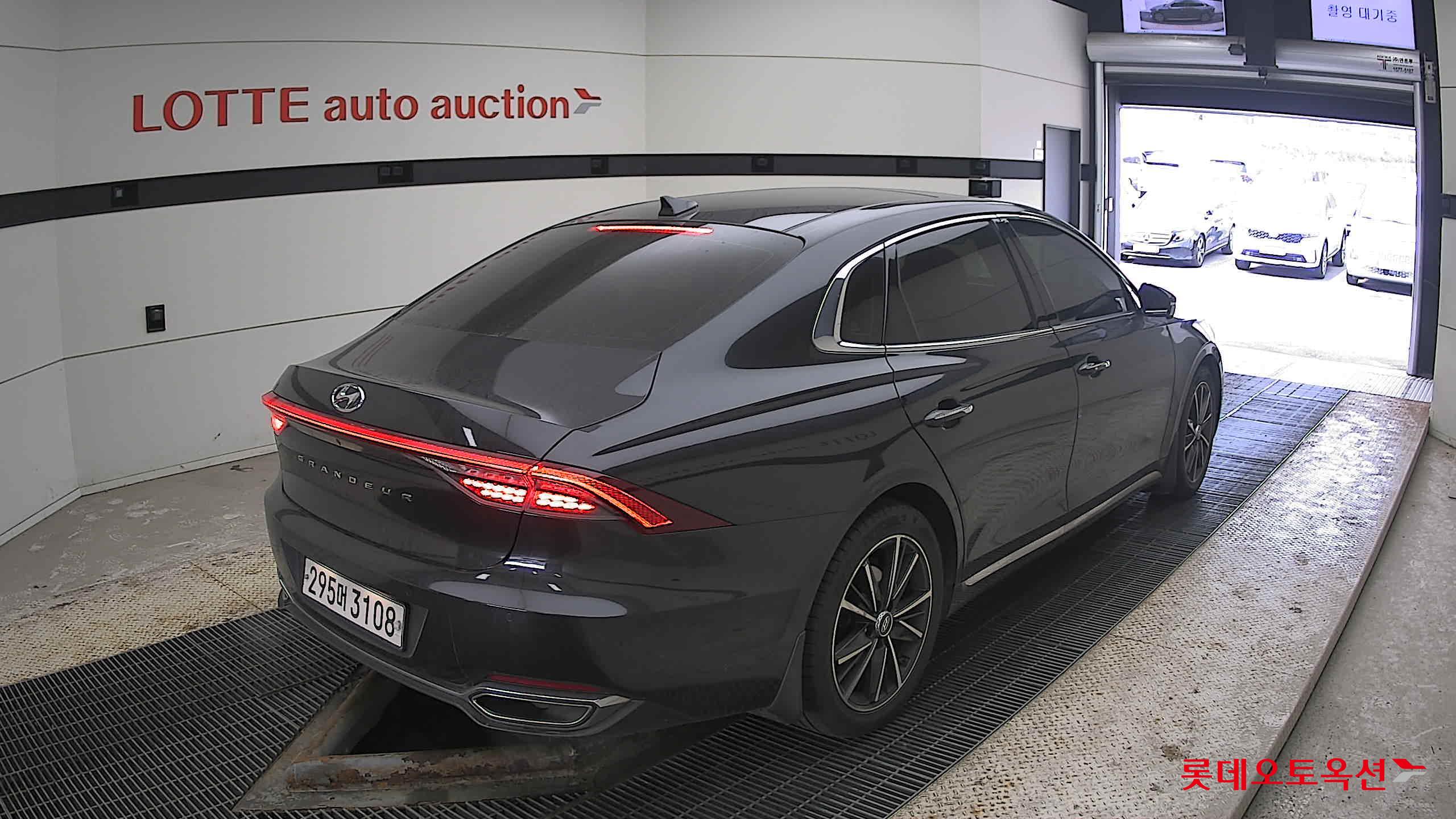 Hyundai Grandeur 2020 Черный из Кореи, фото 4