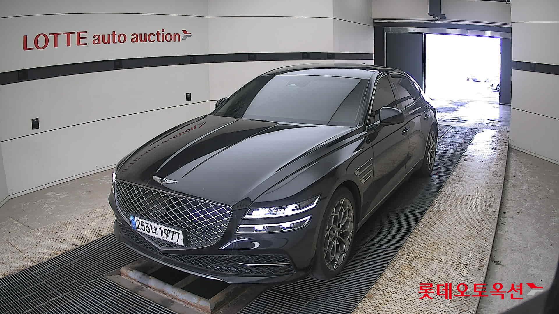 Hyundai G80 2021 Черный из Кореи