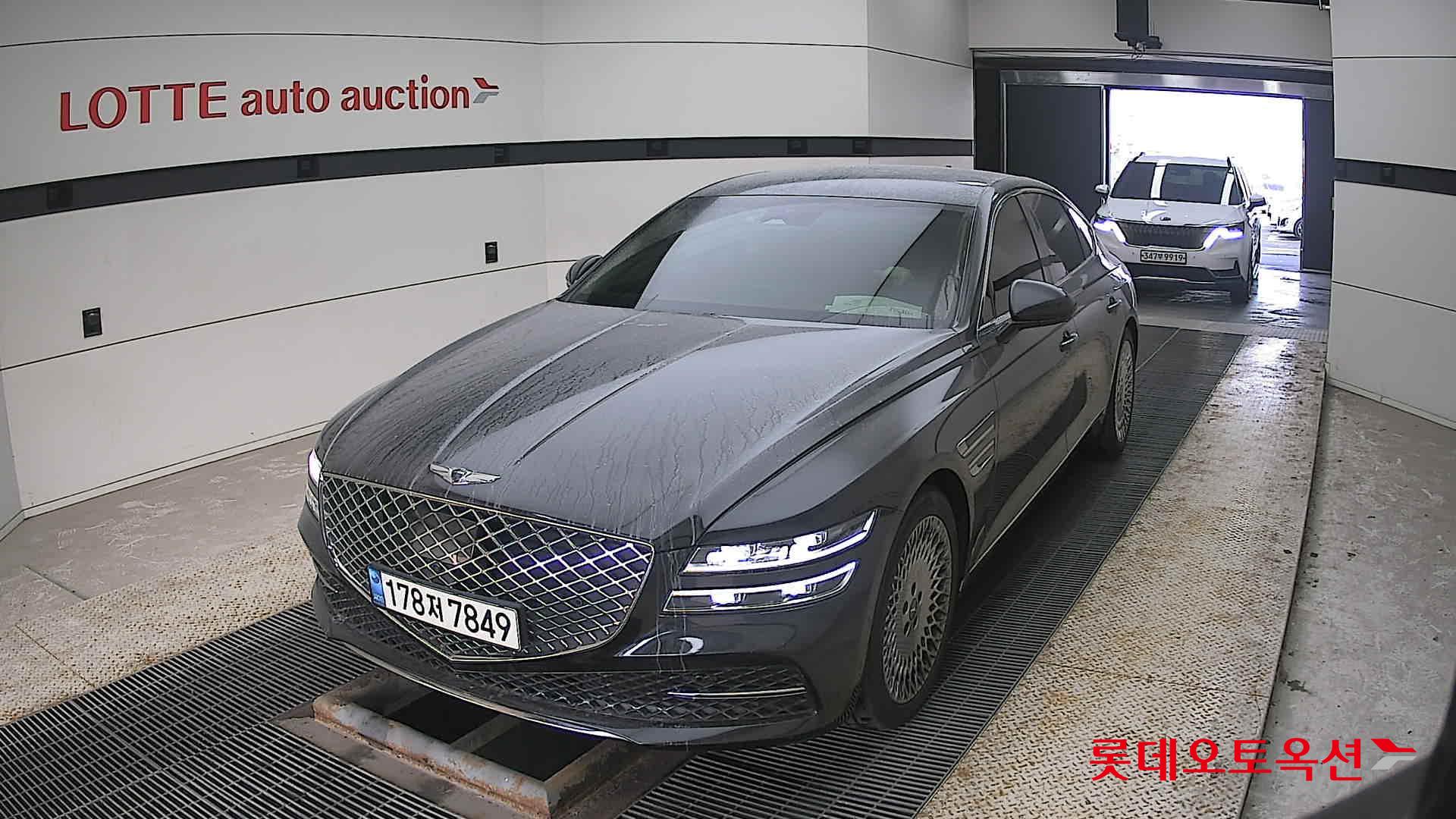 Hyundai G80 2022 Черный из Кореи