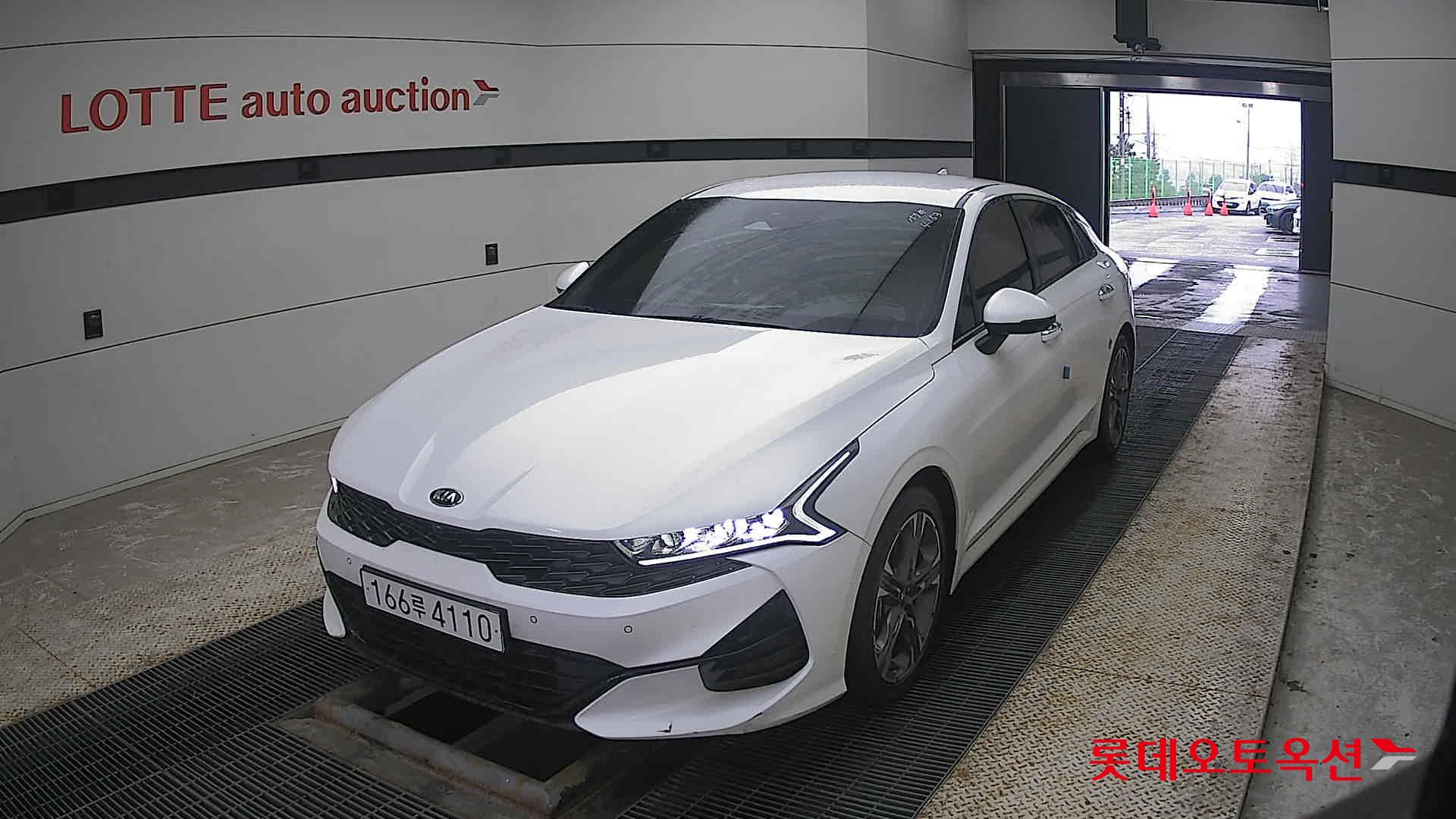 Kia K5 2021 Белый из Кореи