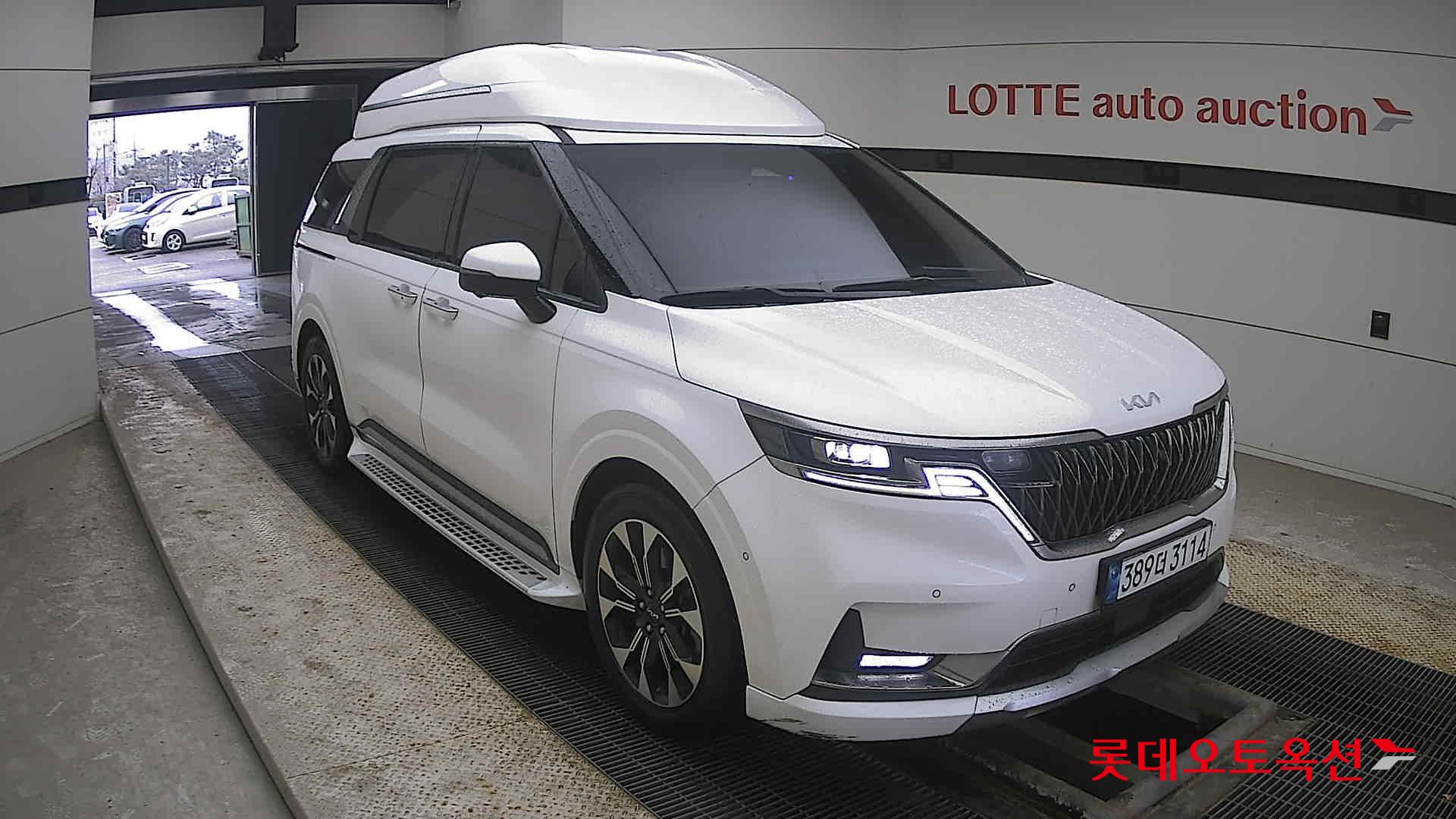 Kia Carnival Hairimujin 2023 Белый из Кореи, фото 2