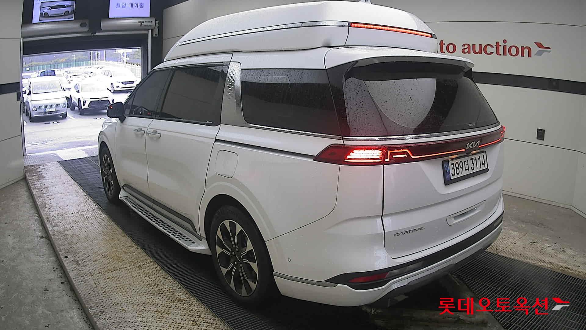 Kia Carnival Hairimujin 2023 Белый из Кореи, фото 6