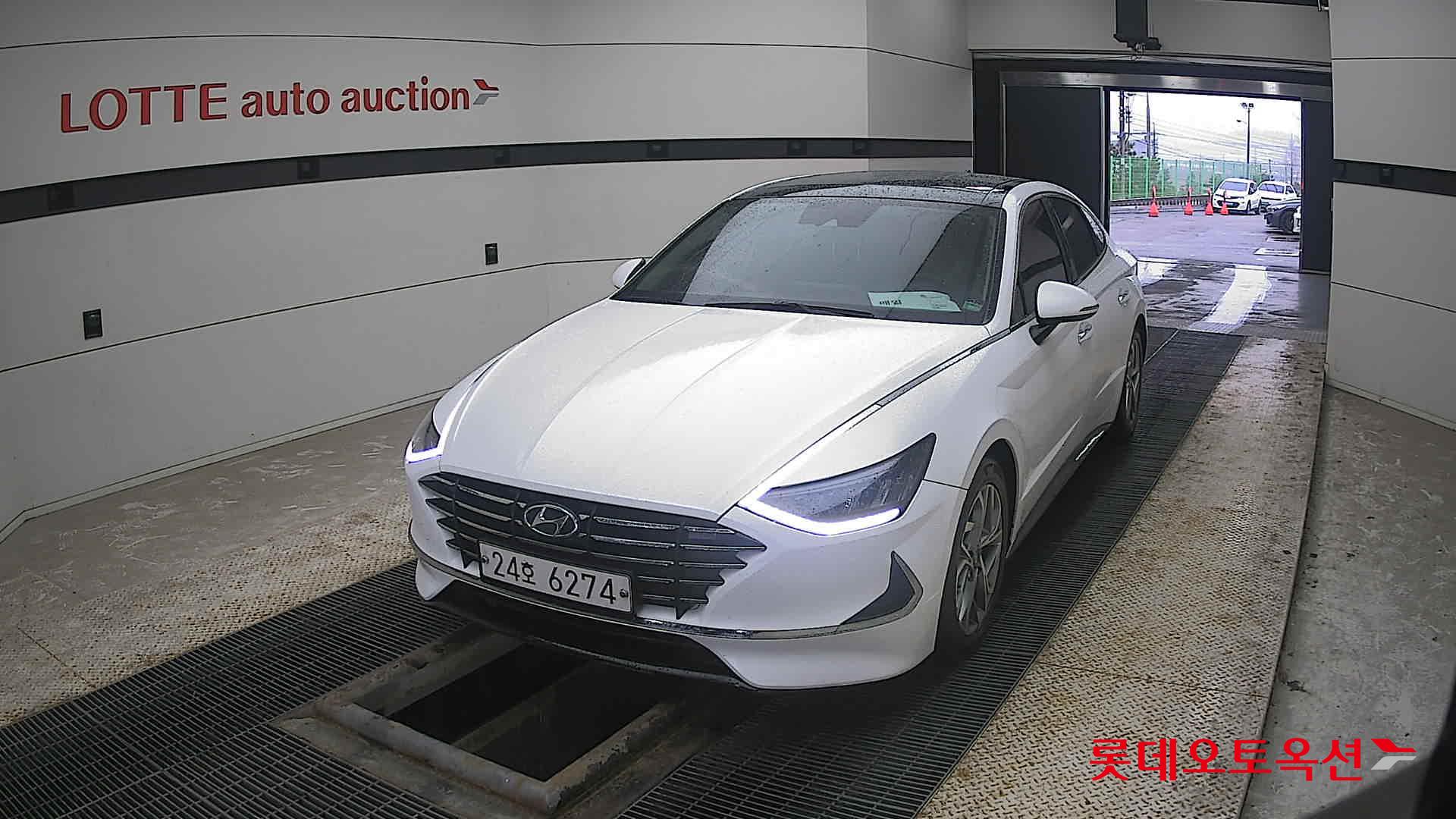 Hyundai Sonata 2020 Белый из Кореи