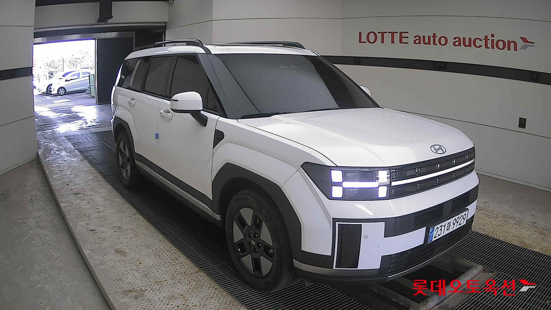 Hyundai Santa Fe Hybrid 2024 Белый из Кореи, фото 2