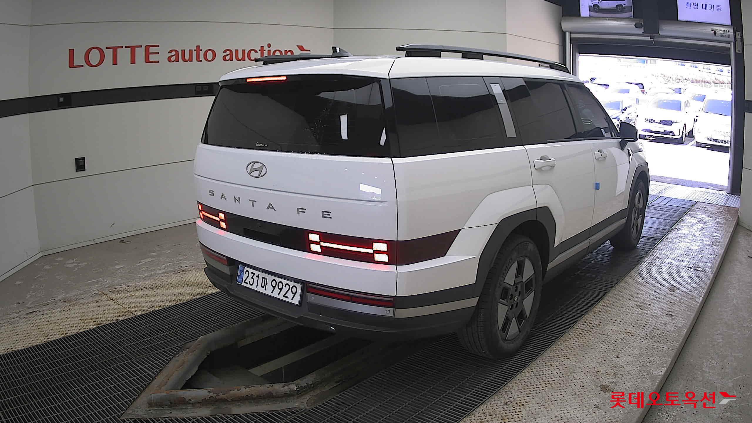 Hyundai Santa Fe Hybrid 2024 Белый из Кореи, фото 4