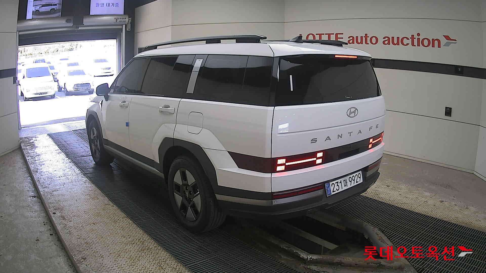 Hyundai Santa Fe Hybrid 2024 Белый из Кореи, фото 6