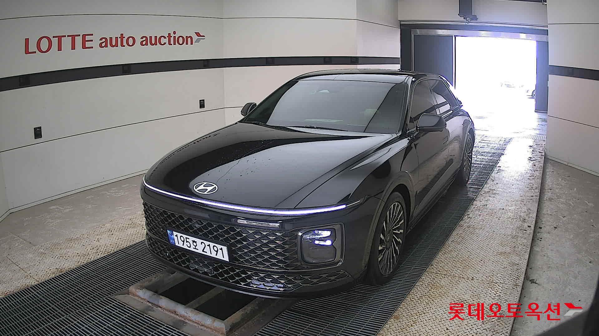 Hyundai Grandeur 2023 Черный из Кореи