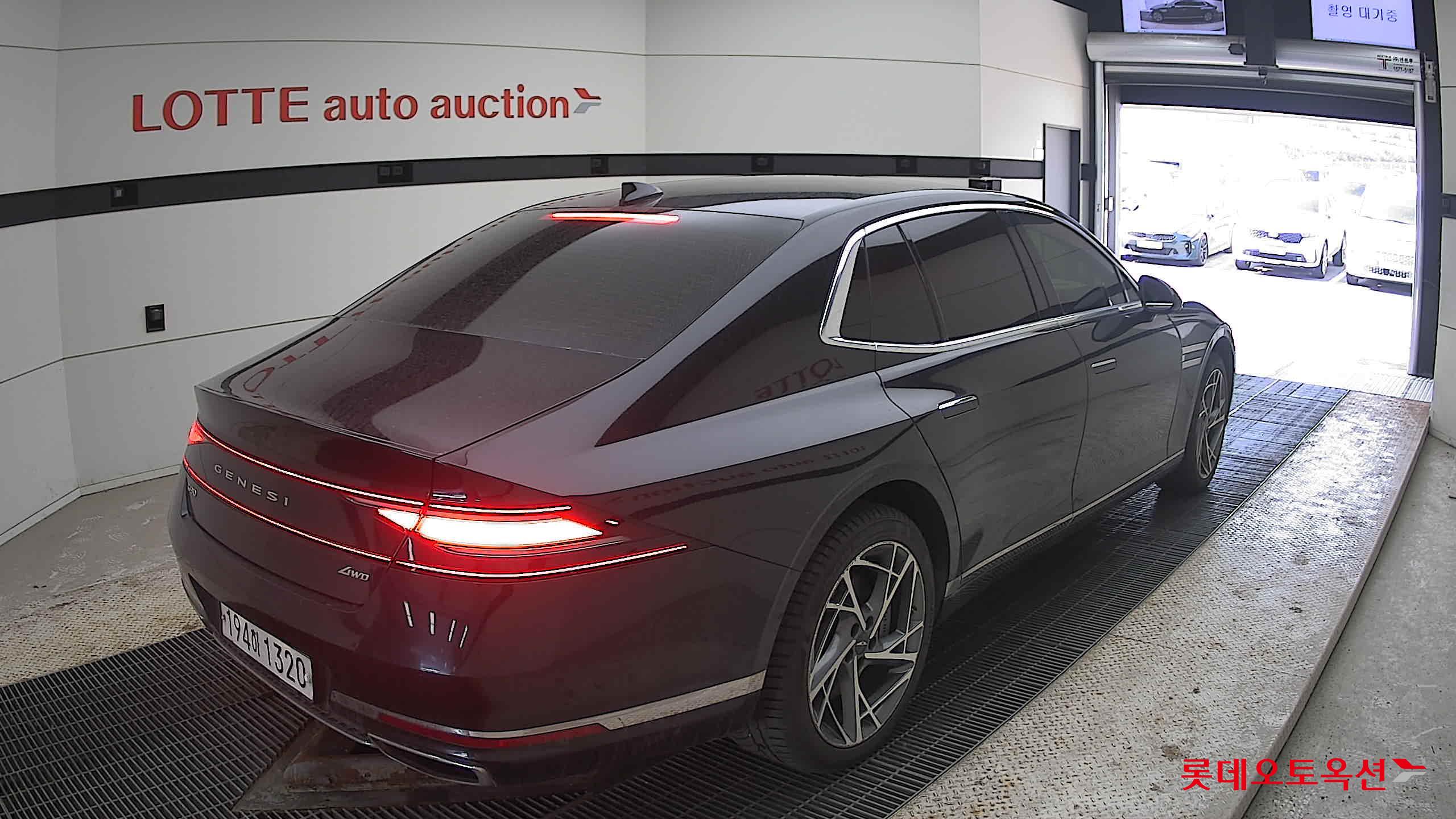 Hyundai G90 2022 Черный из Кореи, фото 4