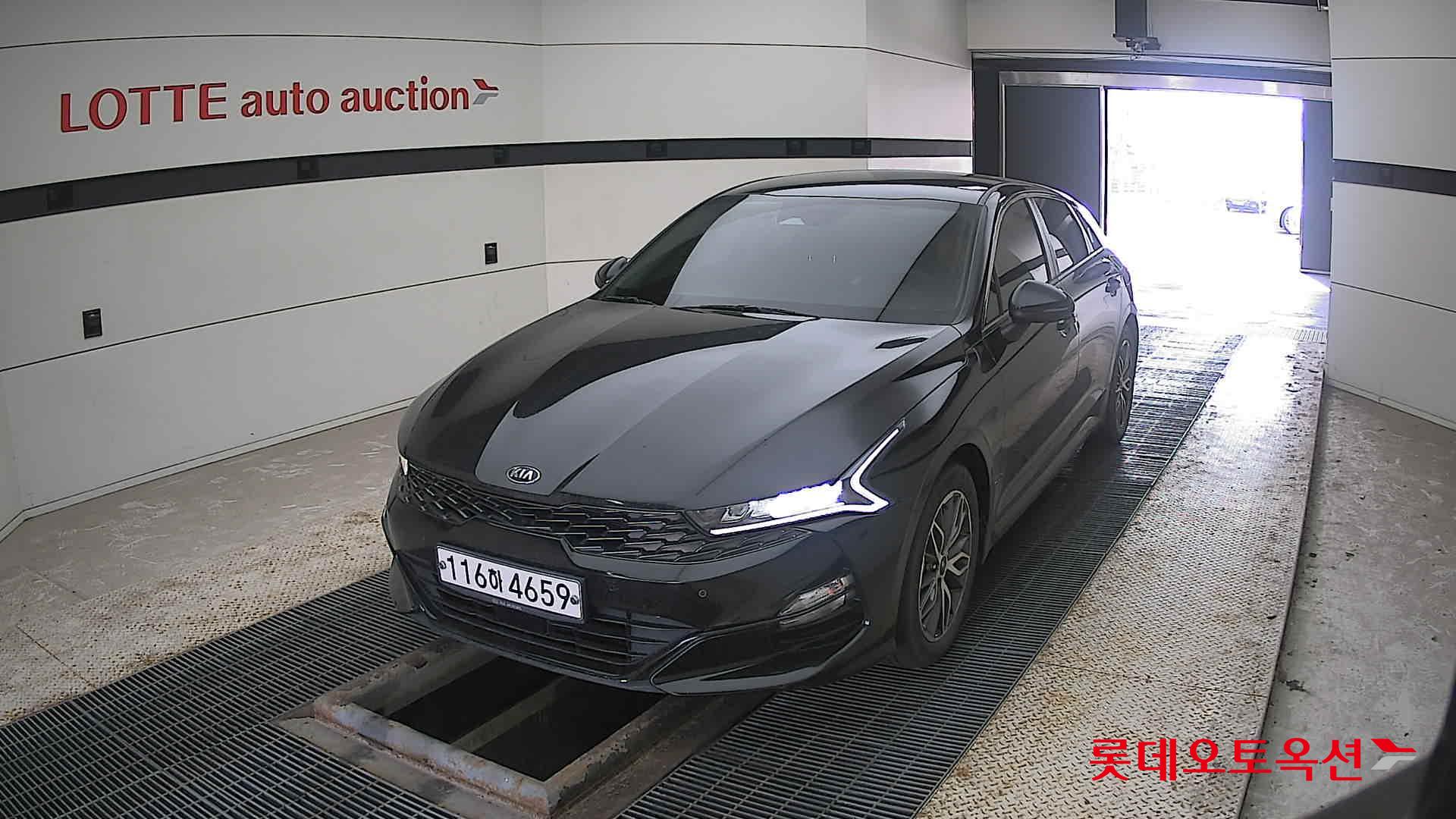 Kia K5 2021 Черный из Кореи