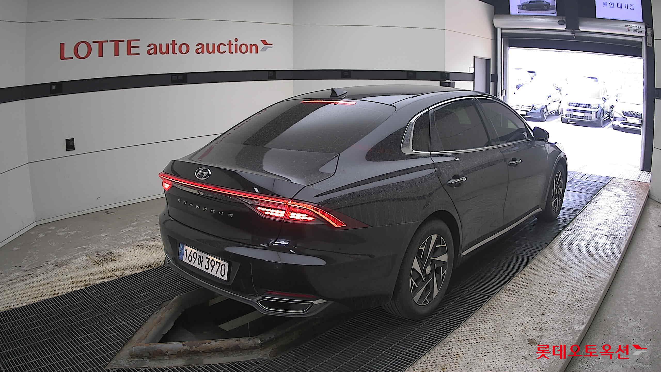 Hyundai Grandeur Hybrid 2022 Черный из Кореи, фото 4