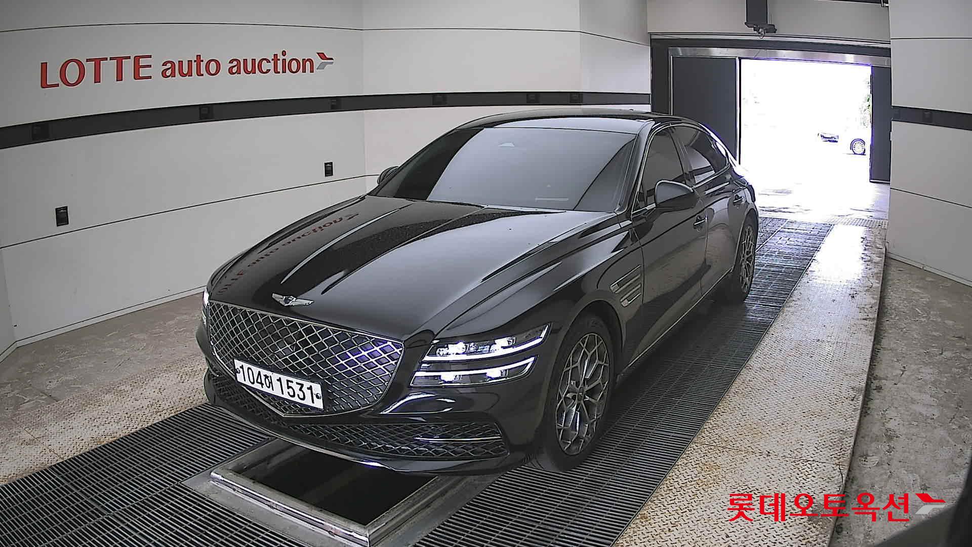 Hyundai G80 2021 Beekblack из Кореи