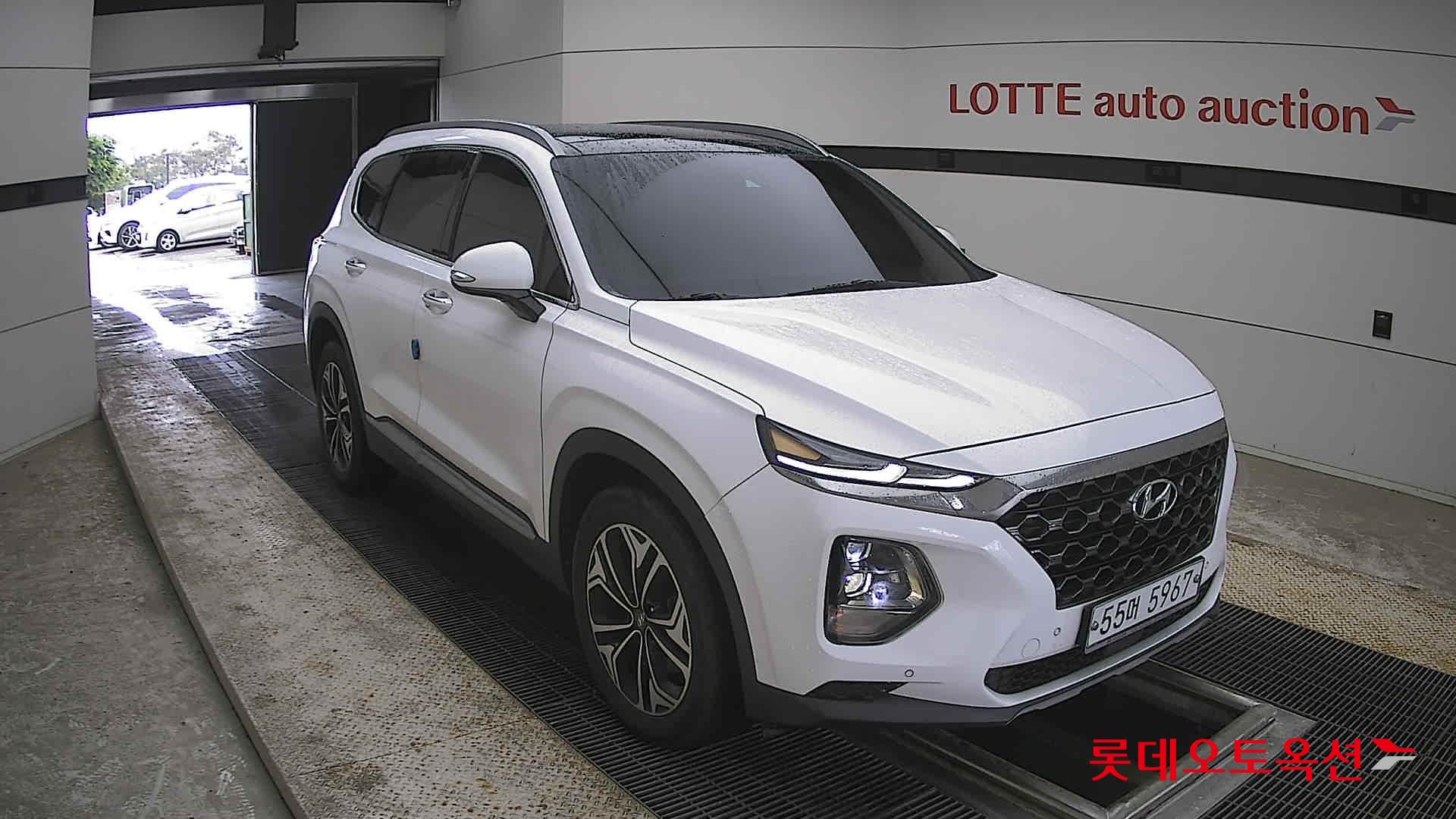 Hyundai Santa Fe 2019 Белый из Кореи, фото 2