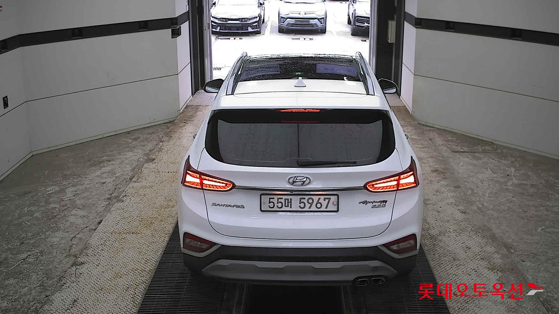 Hyundai Santa Fe 2019 Белый из Кореи, фото 5