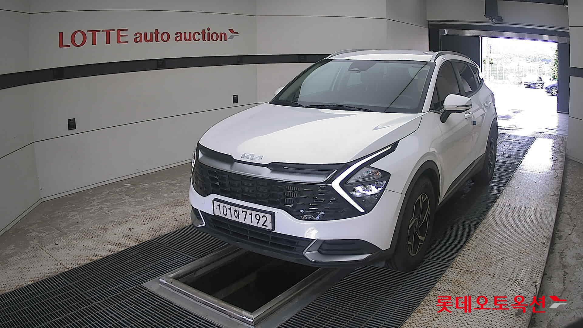 Kia Sportage 2022 Белый из Кореи