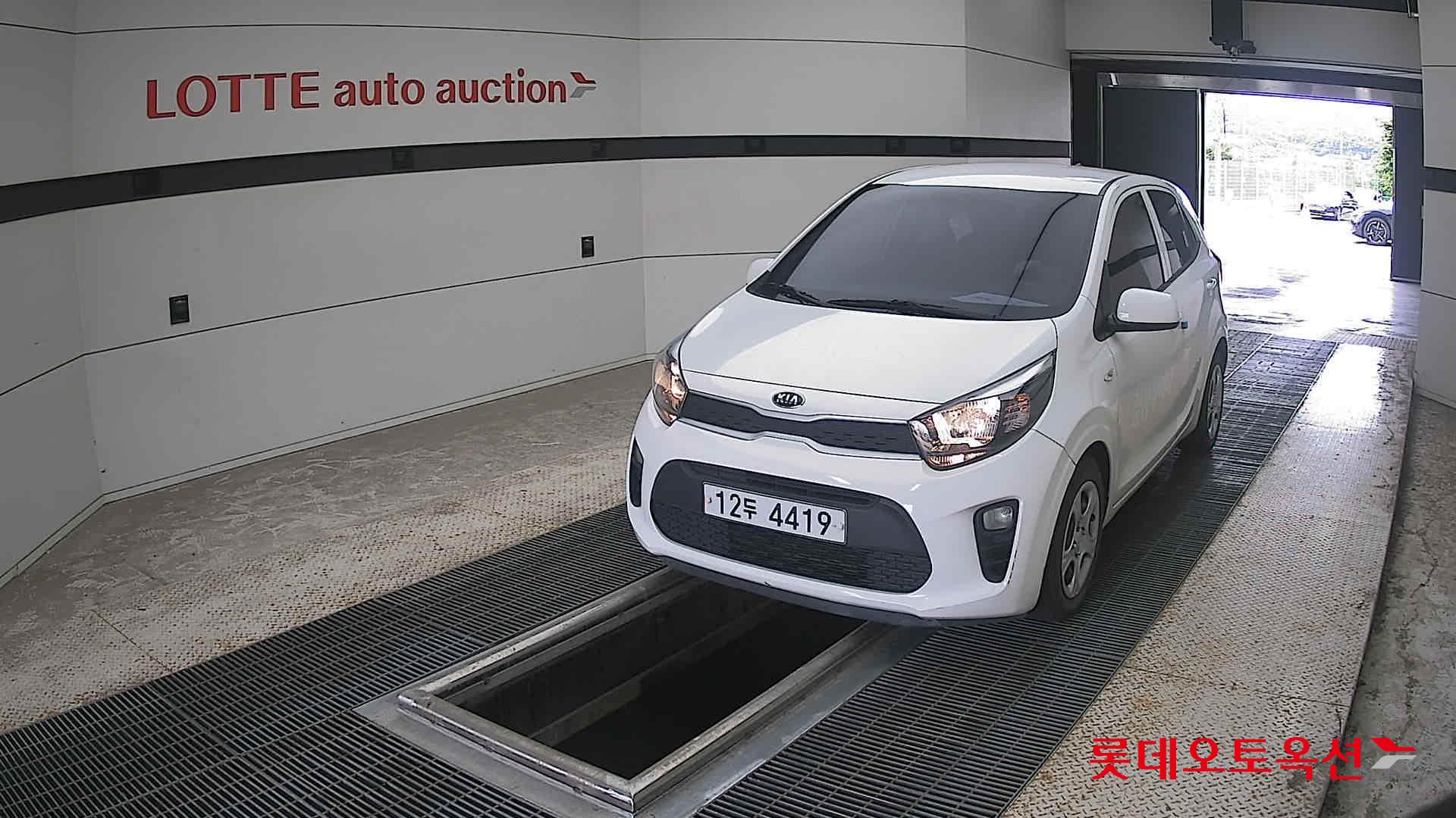 Kia Morning 2019 Белый из Кореи