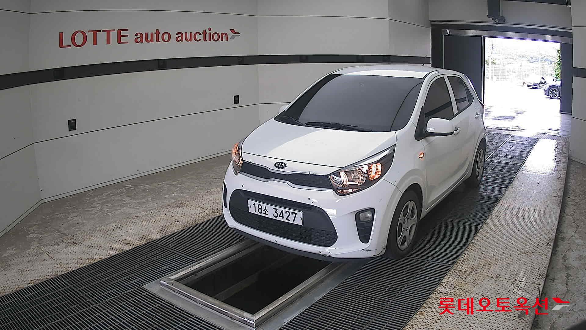 Kia Morning 2019 Белый из Кореи