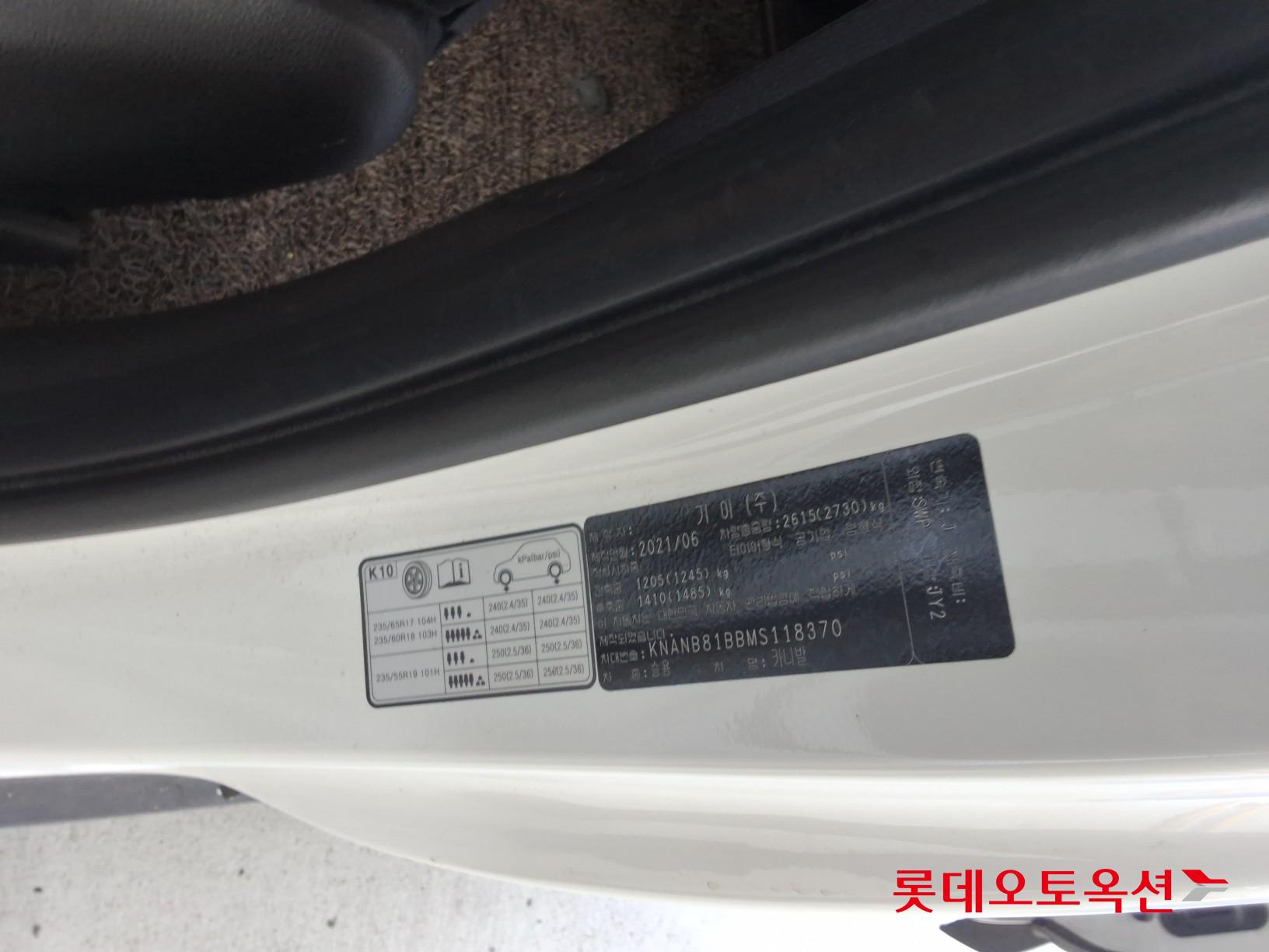 2021 - kia carnival