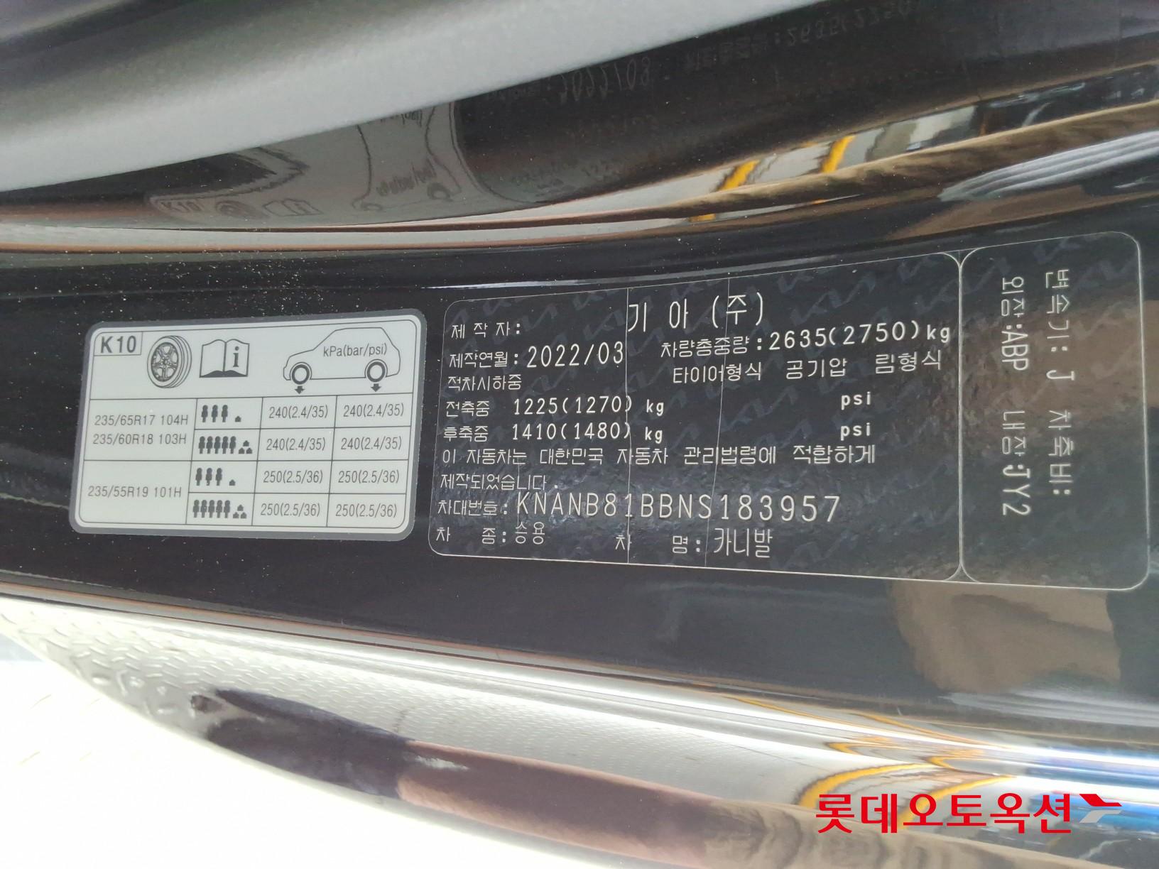 2022 - kia carnival