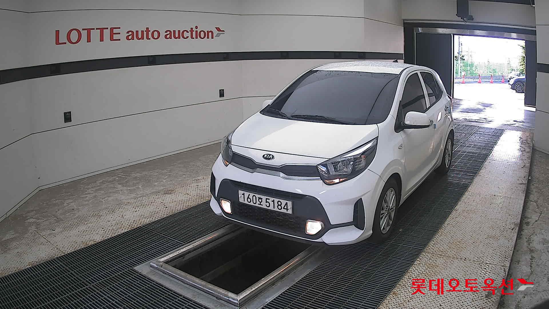 Kia Morning 2021 Clear White из Кореи