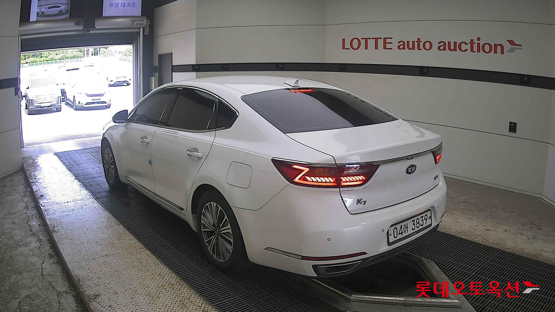 Kia K7 Hybrid 2018 Белый из Кореи, фото 6