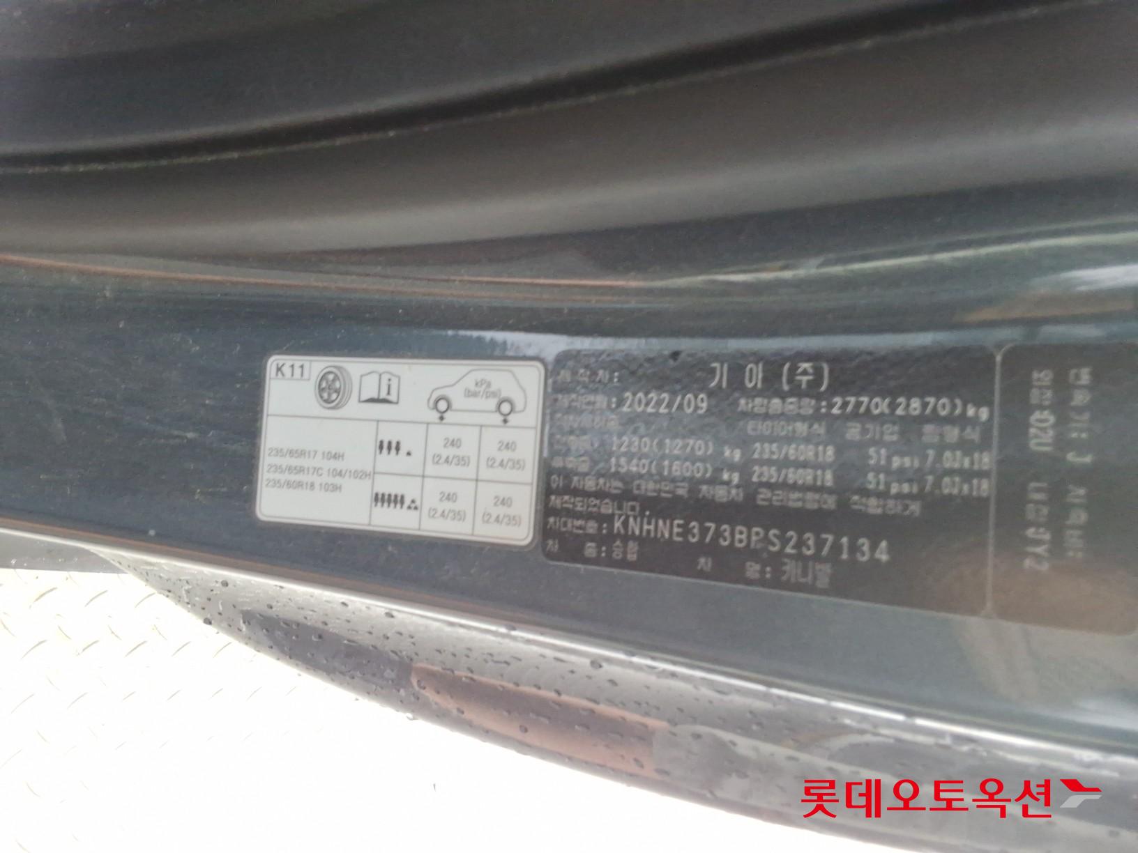 2023 - kia carnival