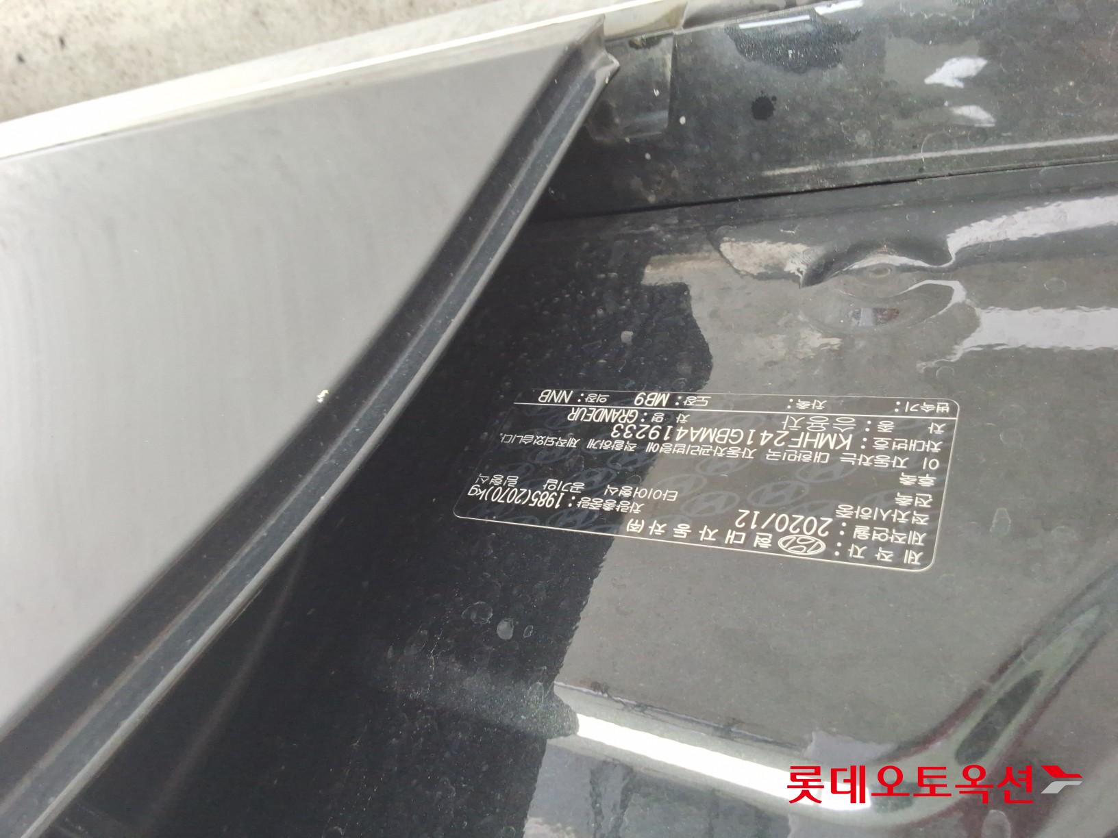 2021 - hyundai grandeur