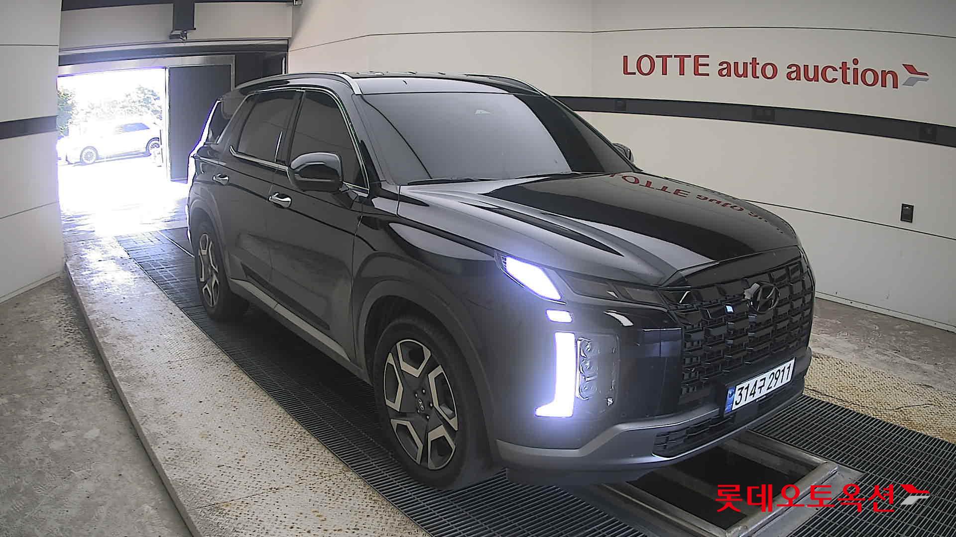 Hyundai Palisade 2024 Черный из Кореи, фото 2
